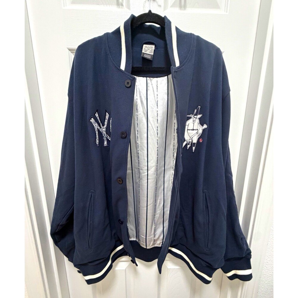 Rare New York Yankees MLB x Futura Collab Bomber Jacket, XXL Men’s, Vintage